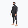 Spumă de înot pentru bărbați Billabong 5/4 mm Absolute Natural Chest Zip Hooded black 3