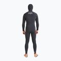 Spumă de înot pentru bărbați Billabong 5/4 mm Absolute Natural Chest Zip Hooded black 4