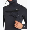 Spumă de înot pentru bărbați Billabong 5/4 mm Absolute Natural Chest Zip Hooded black 6