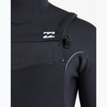 Spumă de înot pentru bărbați Billabong 6/5 mm Furnace Natural Chest Zip Hooded black 5