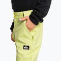 Pantaloni de snowboard pentru copii Quiksilver Estate celery green 5