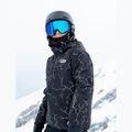 Geacă de snowboard pentru copii Quiksilver High In The Hood Printed high energy black reflective 5