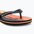Șlapi pentru bărbați Quiksilver Molokai Art 25 fiery coral wordblock 7