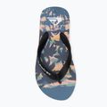 Șlapi pentru copii Quiksilver Molokai Art 25 Youth fiery coronet blue tropicamo 5