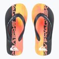 Șlapi pentru copii Quiksilver Molokai Art 25 Youth fiery coral wordblock 2
