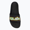Papuci pentru bărbați Quiksilver Rivi Wordmark Slide II black rasta 5