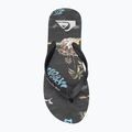 Șlapi pentru bărbați Quiksilver Molokai Art 25 black naturama 5