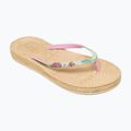 Șlapi pentru femei ROXY South Beach III green/pink