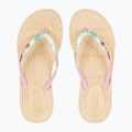 Șlapi pentru femei ROXY South Beach III green/pink 2