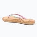 Șlapi pentru femei ROXY South Beach III green/pink 3