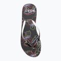 Șlapi pentru femei ROXY Portofino III dc black multi camo 5