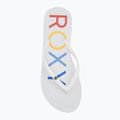 Șlapi pentru femei ROXY Sandy III white/rainbow monogram 5