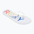 Șlapi pentru femei ROXY Sandy III white/rainbow monogram 8