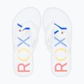 Șlapi pentru femei ROXY Sandy III white/rainbow monogram 11