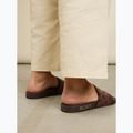 Papuci pentru femei ROXY Slippy IV brown combo 6