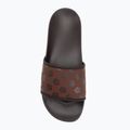 Papuci pentru femei ROXY Slippy IV brown combo 5