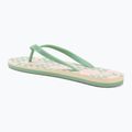 Șlapi pentru femei ROXY Tahiti VII green/pink 3