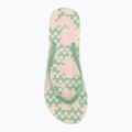 Șlapi pentru femei ROXY Tahiti VII green/pink 5