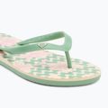 Șlapi pentru femei ROXY Tahiti VII green/pink 7