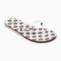 ROXY Portofino III flip-flops pentru femei dc maro deschis/alb