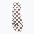 Șlapi pentru femei ROXY Portofino III dc light brown/white 5