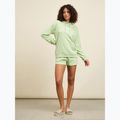 Papuci pentru femei ROXY Slippy II green stripe 4