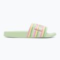 Papuci pentru femei ROXY Slippy II green stripe 2