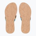 Șlapi pentru femei ROXY Porto Raffia II blue depths 3