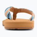 Șlapi pentru femei ROXY Porto Raffia II blue depths 6