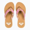 Șlapi pentru femei ROXY Porto Raffia II raspberry 2