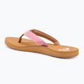 Șlapi pentru femei ROXY Porto Raffia II raspberry 3