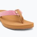 Șlapi pentru femei ROXY Porto Raffia II raspberry 7