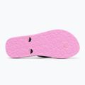 Șlapi pentru copii ROXY Tahiti VII black/pink stencil 4