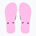 Șlapi pentru copii ROXY Tahiti VII black/pink stencil 3