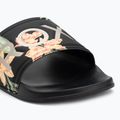 Papuci pentru femei ROXY Slippy II black/green print 7