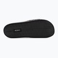 Papuci pentru femei ROXY Slippy II black multi camo 4