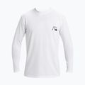 Longsleeve de înot pentru bărbați Quiksilver DNA Bubble Logo white