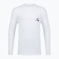Longsleeve de înot pentru bărbați Quiksilver DNA Bubble Logo white