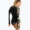 Longsleeve de înot pentru femei ROXY Zip Lycra anthracite island escape 2