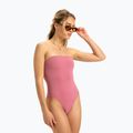 Costum de baie dintr-un element pentru femei ROXY Solid Beach Classics Bandeau heather rose 2