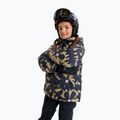 Geacă de snowboard pentru copii ROXY Askamoon fennel seed/big flower Rg 2