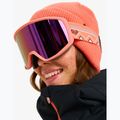 Ochelari de snowboard pentru femei ROXY Izzy coral chic/clux ml l purple 5