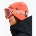 Ochelari de snowboard pentru femei ROXY Izzy coral chic/clux ml l purple 6