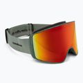 Ochelari de snowboard pentru bărbați Quiksilver Storm MG dark ivy/clux ml red 2
