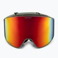 Ochelari de snowboard pentru bărbați Quiksilver Storm MG dark ivy/clux ml red 3