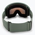 Ochelari de snowboard pentru bărbați Quiksilver Storm MG dark ivy/clux ml red 6