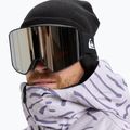Ochelari de snowboard pentru femei Quiksilver Storm MG black/ black clux ml silver 6