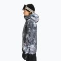 Geacă de snowboard pentru copii Quiksilver Mission Printed thermostamp grayscale 4