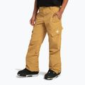 Pantaloni de snowboard pentru copii DC Nonchalant mustard gold 4