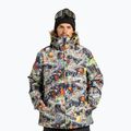 Geacă de snowboard pentru bărbați DC Basis Print outer world black
